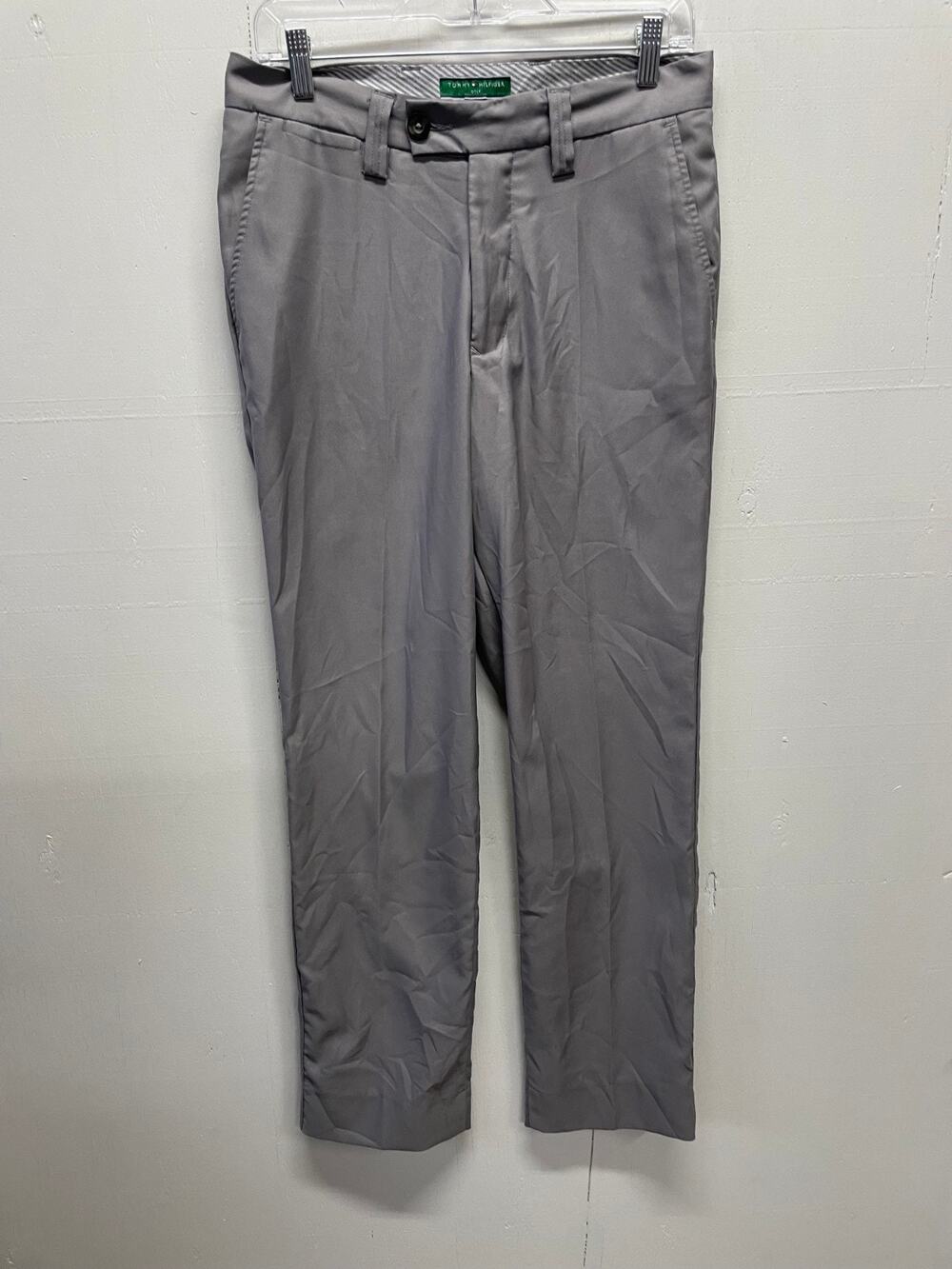Tommy Hilfiger Men's Golf Pants Size 30x30 Gray color Chino Style Preppy